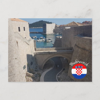 Dubrovnik | Croatia | Hrvatska | Adriatic Sea Postcard
