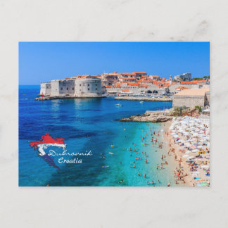 Dubrovnik | Croatia | Hrvatska | Adriatic Sea Postcard