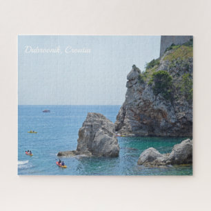 Dubrovnik Croatia Rocks Holiday Jigsaw Puzzle