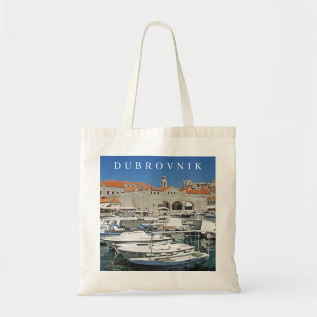 Dubrovnik harbour tote bag (Front)