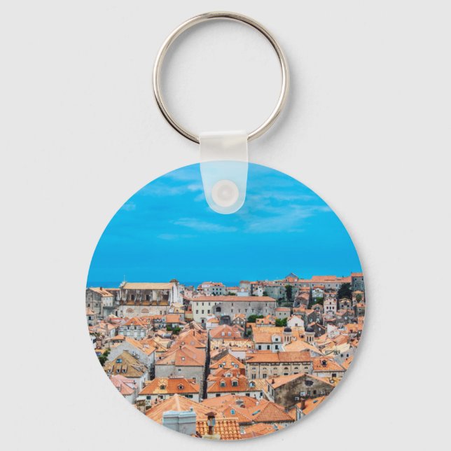 Dubrovnik historic center key ring (Front)