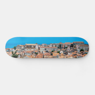 Dubrovnik historic center skateboard