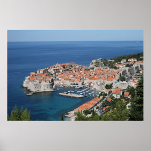 Dubrovnik Hrvatska Poster