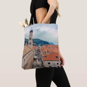 Dubrovnik main street, Croatia Tote Bag