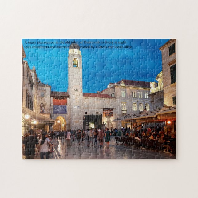 Dubrovnik Old Town Croatia Jigsaw Puzzle (Horizontal)