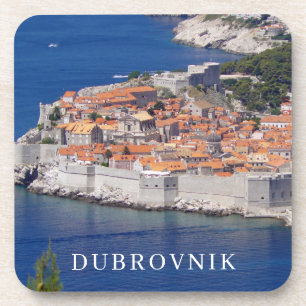 Dubrovnik panoramic view coasters