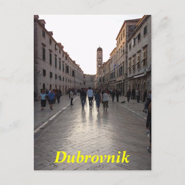 Dubrovnik postcard (Front)
