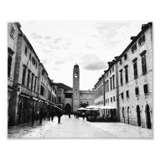 Dubrovnik Promenade Photo Print