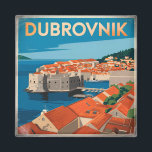 Dubrovnik vintage magnet<br><div class="desc">Dubrovnik Croatia vintage</div>