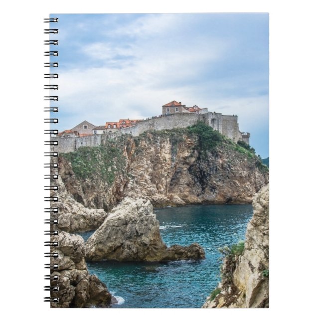 Dubrovnik walls view from sea notebook (Front)