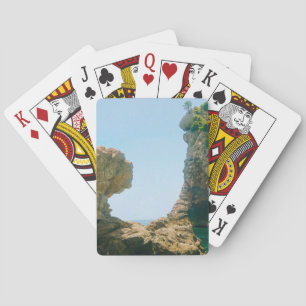 Dubrovnik West Harbour and Pier Playing Cards