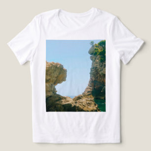 Dubrovnik West Harbour and Pier Tri-Blend Shirt