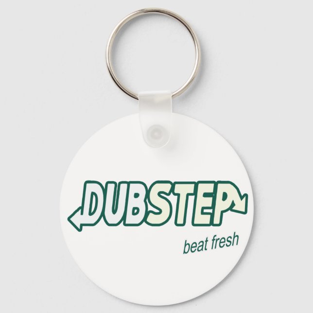DUBSTEP beat fresh Key Ring (Front)