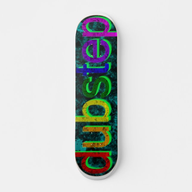 Dubstep Colour Spectrum Pro Board Skateboard (Front)