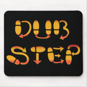 Dubstep Dance Footwork Mouse Pad
