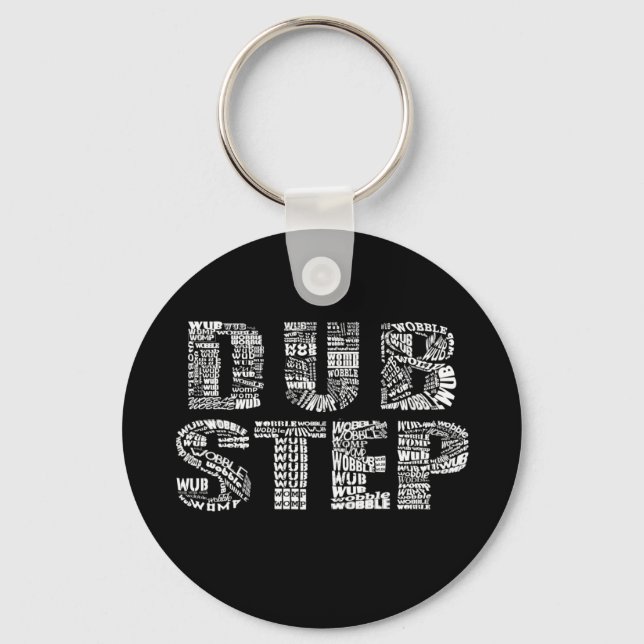 Dubstep Dark Key Ring (Front)