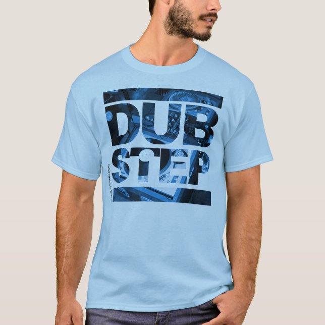 Dubstep Decks Print T-Shirt (Front)