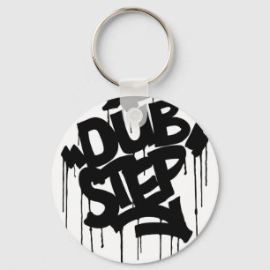 Dubstep FatCap Black Key Ring