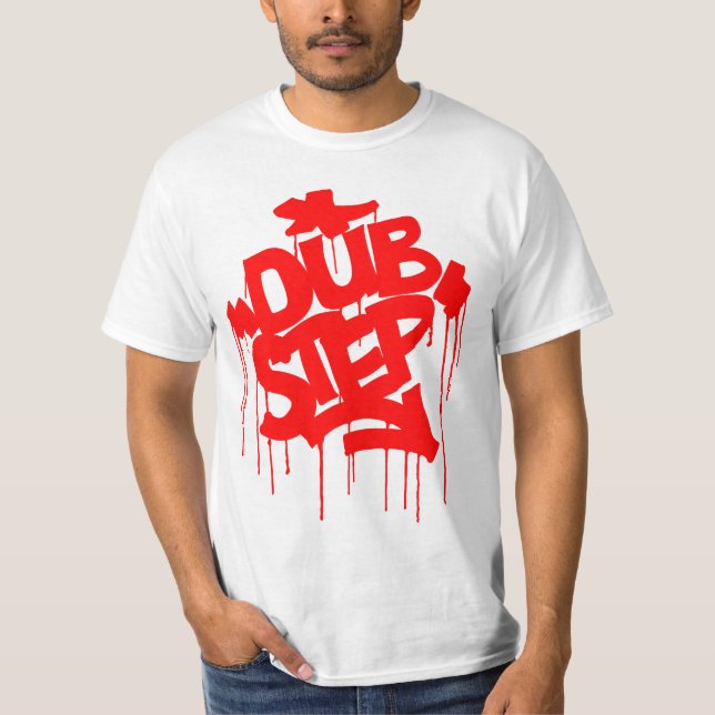 Dubstep FatCap Red T-Shirt (Front)