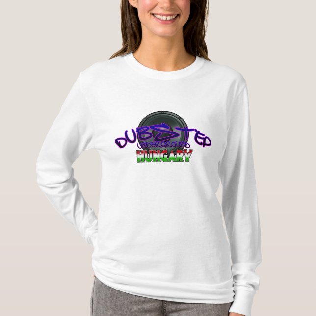 Dubstep Hungary Budapest DUBSTEP Hungarian DUBSTEP T-Shirt (Front)
