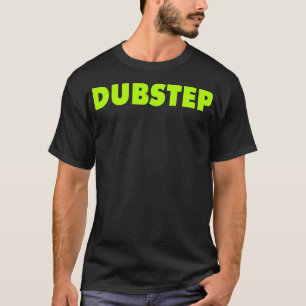 Dubstep ( Lime ) Black T-Shirt