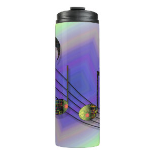 Dubstep Notes Thermal Tumbler