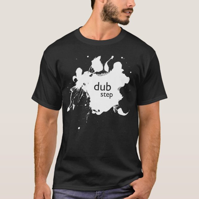 Dubstep Spatter T Shirt (Front)