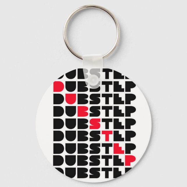 Dubstep WALL girls guys Dubstep music Key Ring (Front)