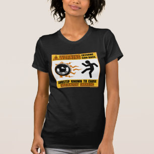 DUBSTEP Warning Extreme Bass T-Shirt