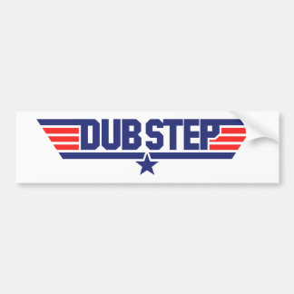 Dubstep (Wings & Star) Bumper Sticker