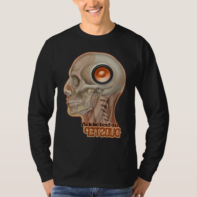 Dubstep woofer brain T-Shirt (Front)