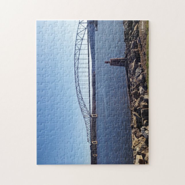 Dubuque Bridge Jigsaw Puzzle (Vertical)