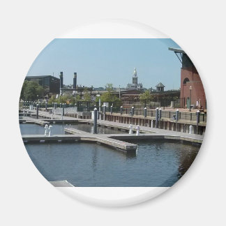 Dubuque, Iowa Ice Harbour, Mississippi River Magnet