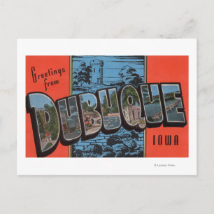 Dubuque, IowaLarge Letter ScenesDubuque, IA Postcard
