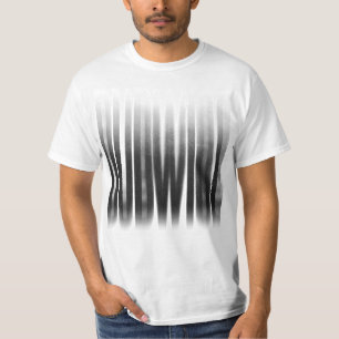 Dubwise Blurred Effect Typography Reggae T-Shirt
