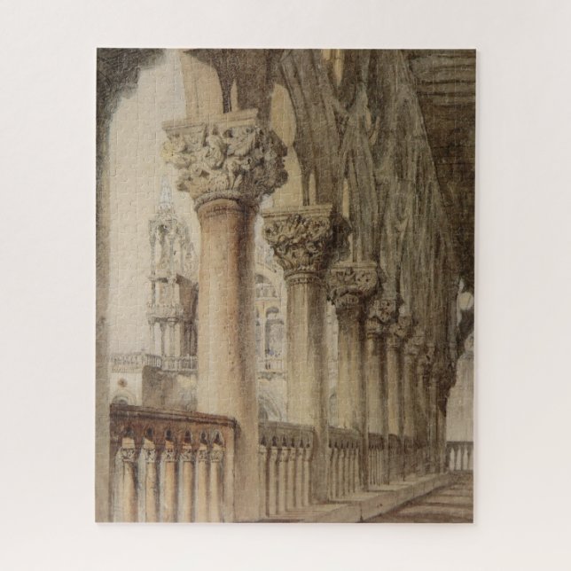 Ducal Palace (by John Ruskin) Jigsaw Puzzle (Vertical)