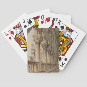 Ducal Palace (by John Ruskin) Playing Cards