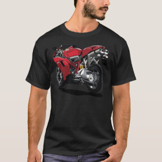 Ducati 848 Bike CarToon Classic T-Shirt