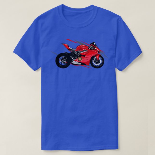 Ducati Panigale V4 Motorbike 1 T-Shirt (Design Front)