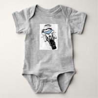 Ducati Ryder Robot baby body suit