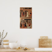 Duccio di Buoninsegna - Christ before Pilate Poster (Kitchen)