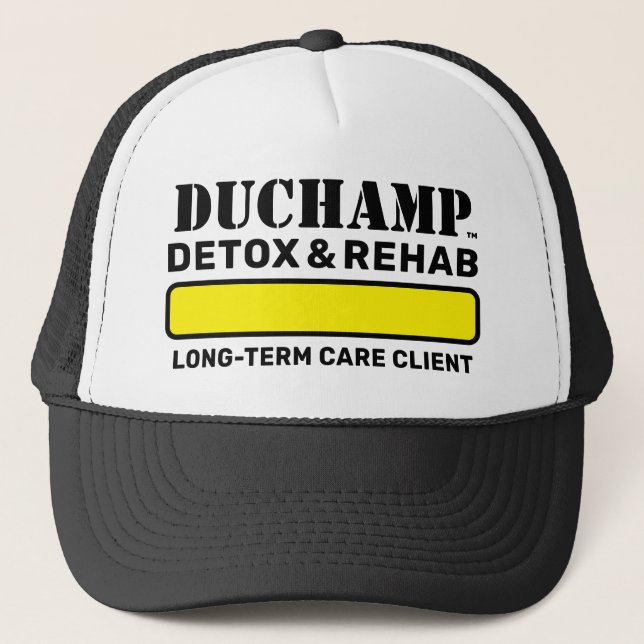 Duchamp™ Detox & Rehab Trucker Hat (Front)