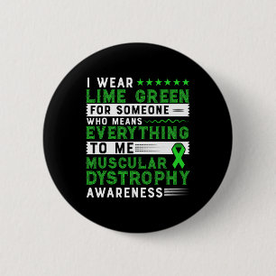 Duchenne Muscular Dystrophy Awareness  6 Cm Round Badge