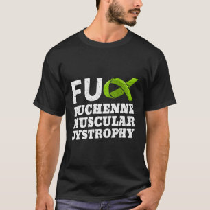 Duchenne Muscular Dystrophy Warrior Awareness Ribb T-Shirt