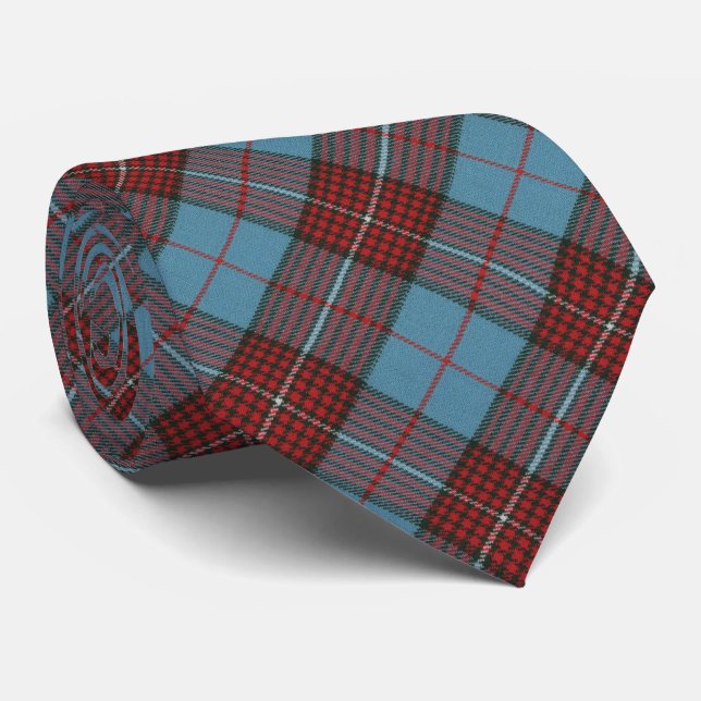 Duchess of Kent Modern Tartan Tie (Rolled)