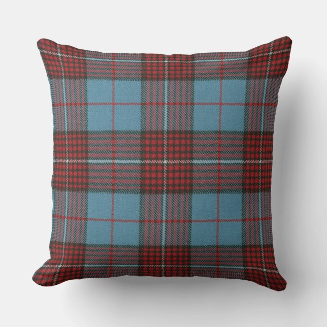 Duchess of Kent Original Tartan Square Cushion (Front)