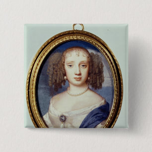 Duchess of Orleans, c.1665 15 Cm Square Badge