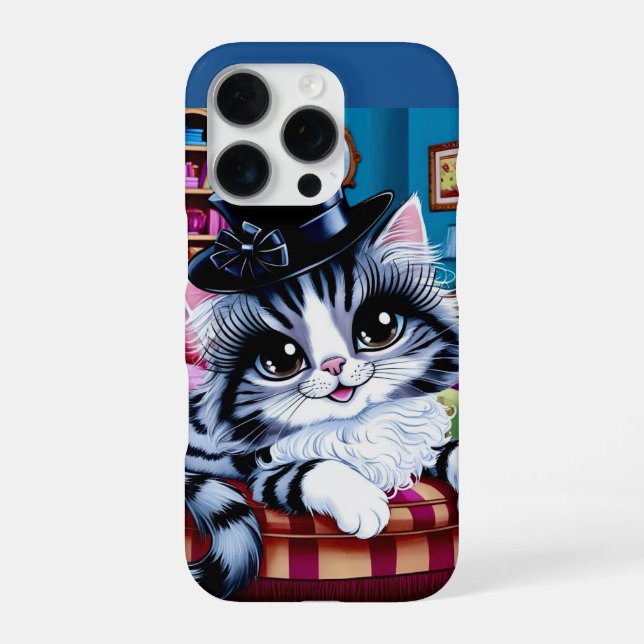 Duchess Whimsy Kitty iPhone Case (Back)