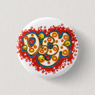 Duck! 3 Cm Round Badge