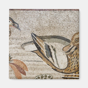 Duck and bird, Nile mosaic, House of the Faun Magnet